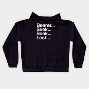 Bearer Seek Seek Lest Kids Hoodie